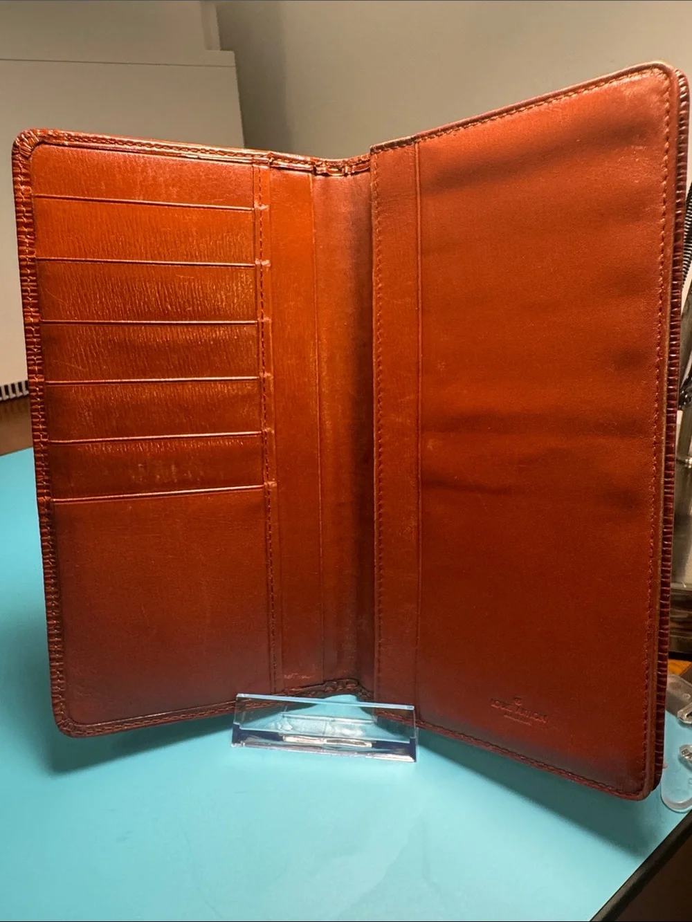 Louis Vuitton Brown Epi Leather Travel Wallet